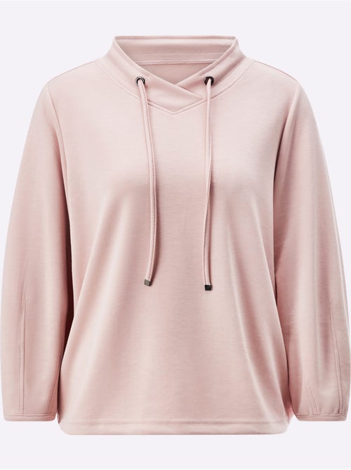 sweat à capuche manches longues et pantalon large en modal - Taille standard - Helline - Kiabi