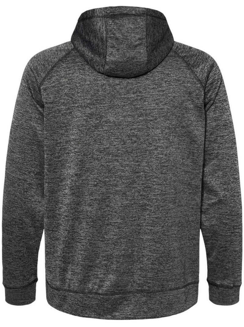 Sweat à capuche manches raglan - burnside Gris chiné - Kiabi