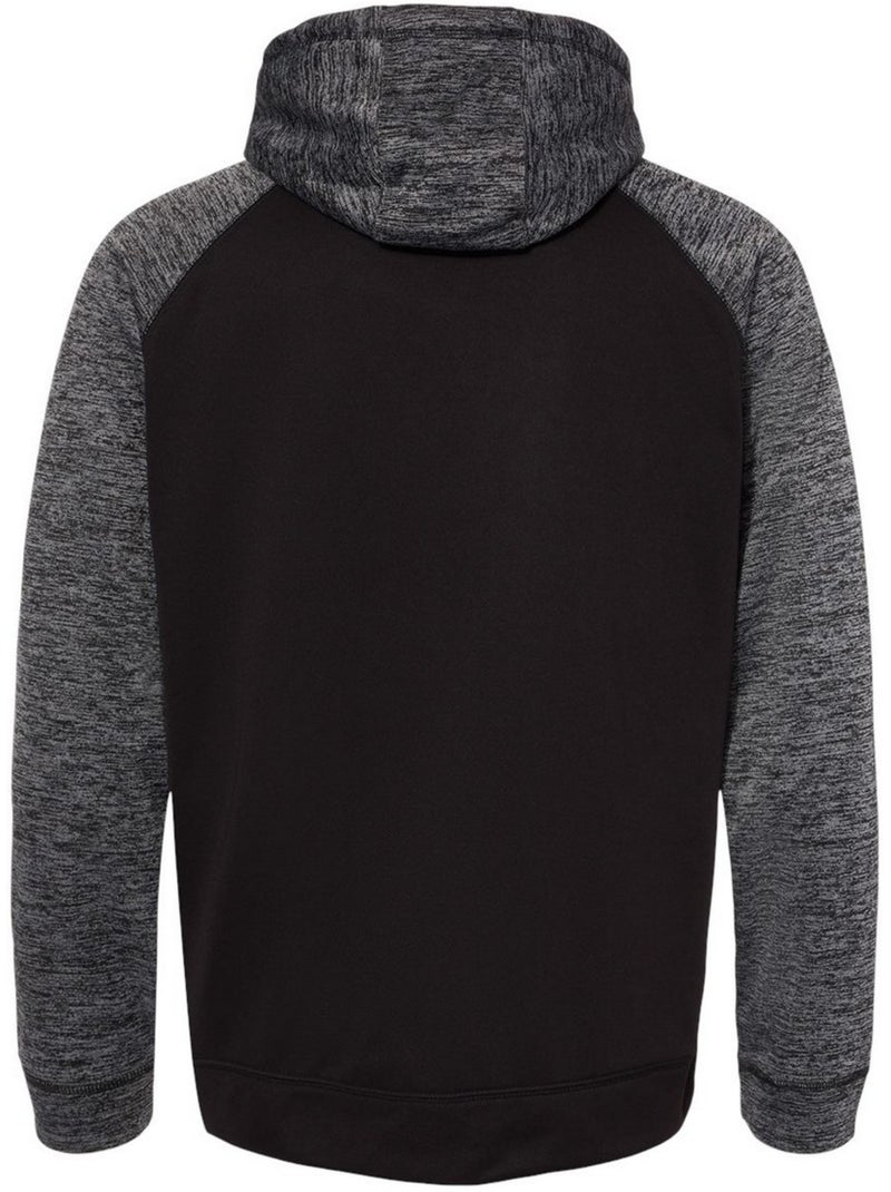 Sweat à capuche manches raglan - burnside Noir - Kiabi