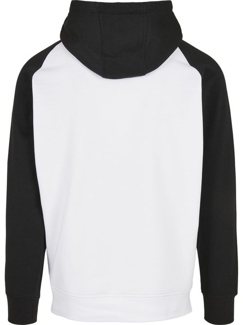 Sweat à capuche manches raglan basic - build your brand - Kiabi