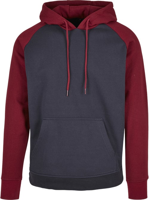 Sweat à capuche manches raglan basic - build your brand - Kiabi Sweat à capuche manches raglan basic - build your brand - Kiabi