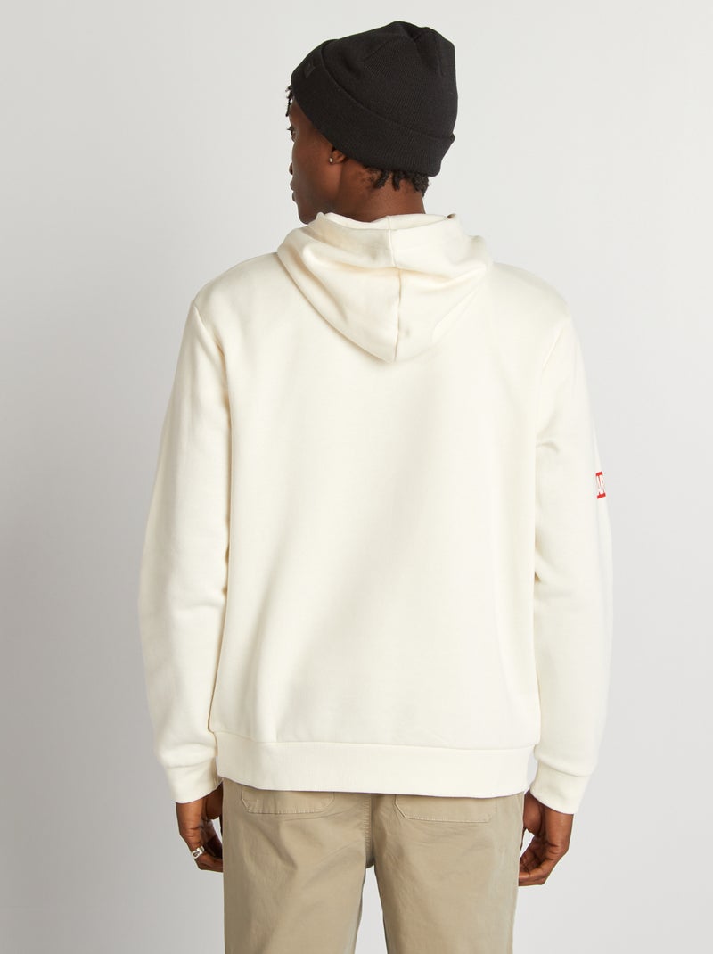 Sweat à capuche 'Marvel' Blanc - Kiabi