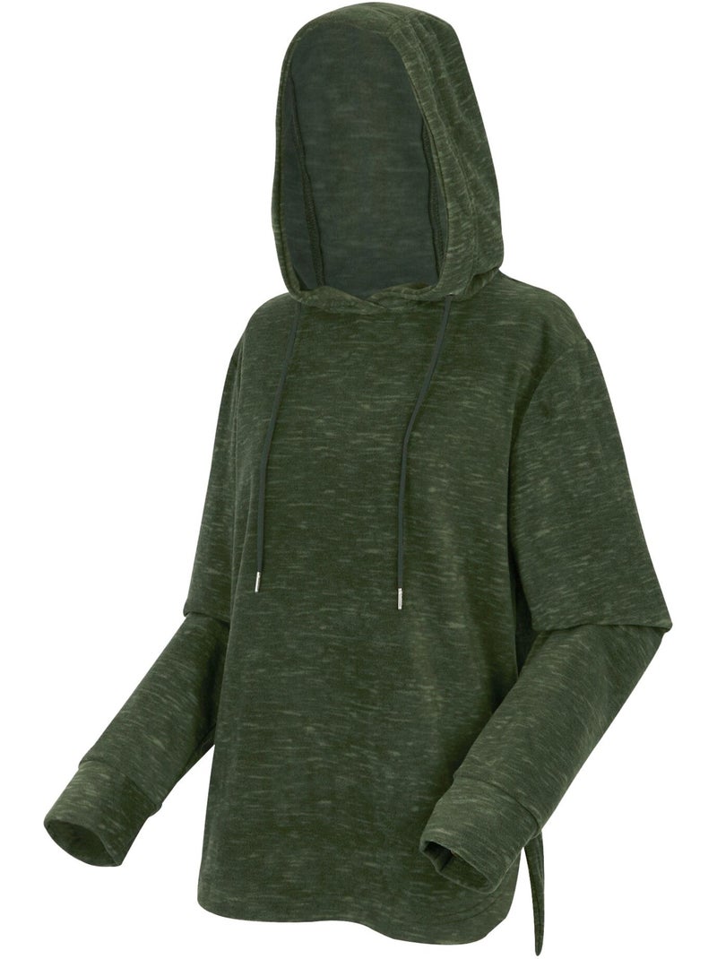 Sweat à capuche mayse - regatta Vert kaki - Kiabi