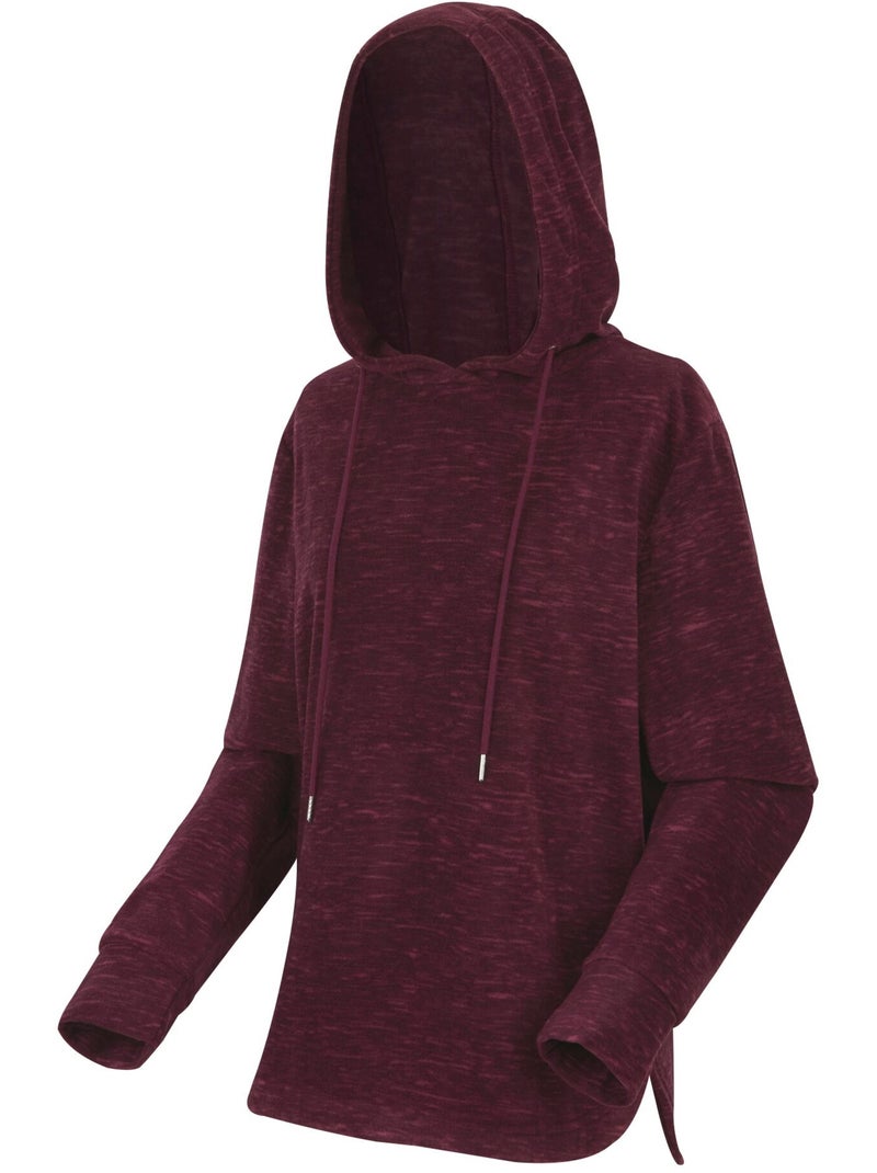 Sweat à capuche mayse - regatta Violet figue - Kiabi