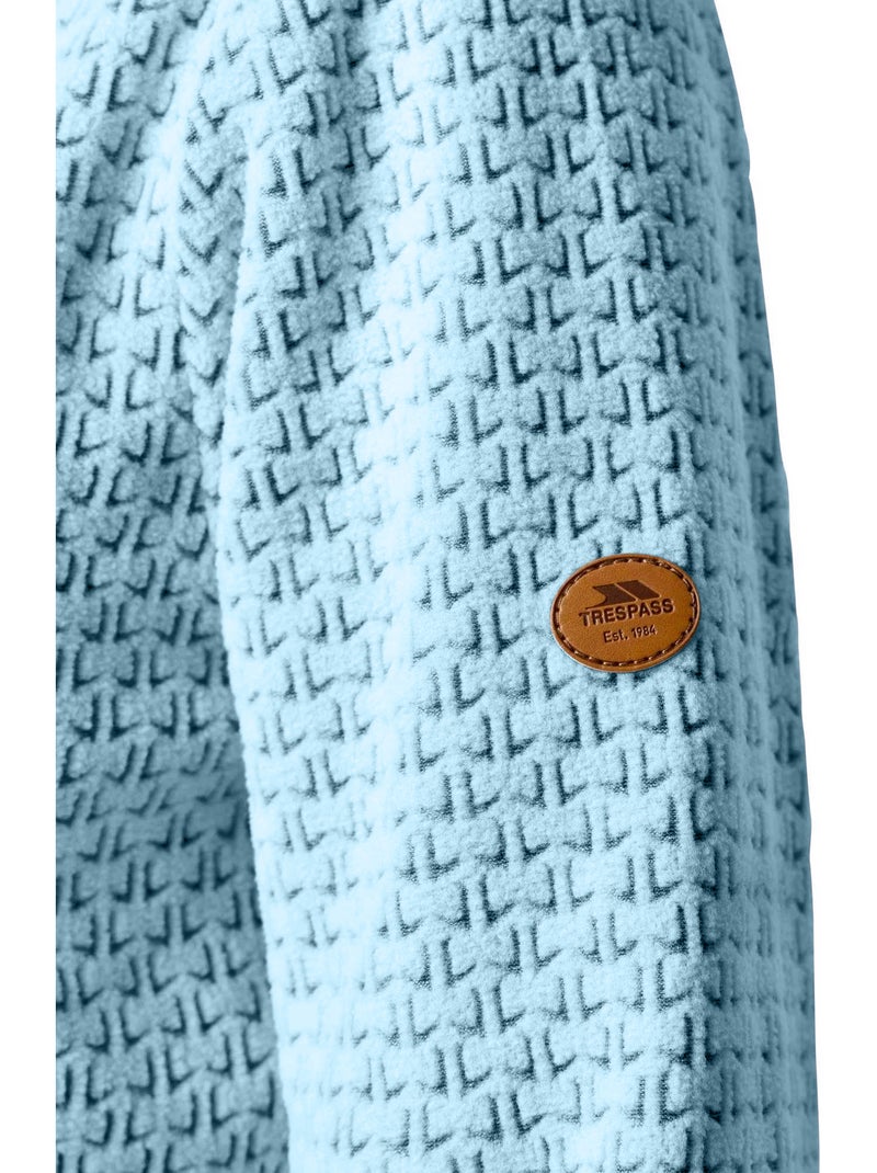 Sweat à capuche metraya - trespass Bleu marine/Gris froid - Kiabi