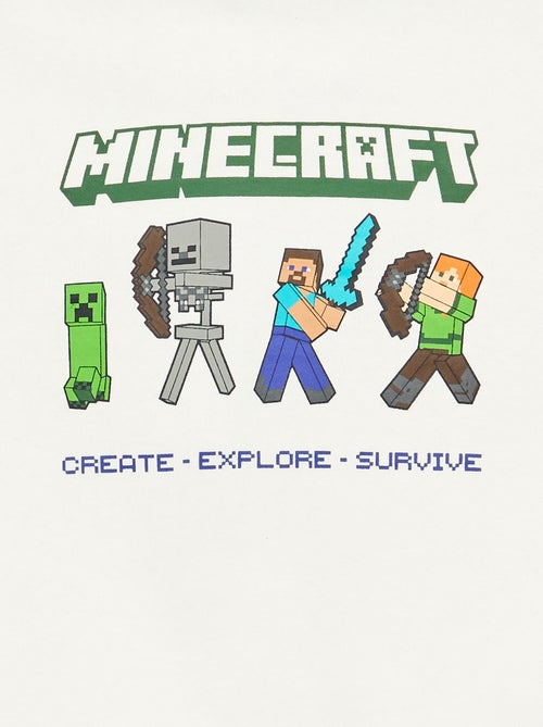 Sweat à capuche 'Minecraft' - Kiabi