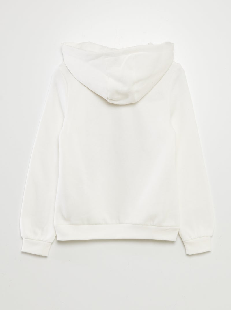 Sweat à capuche 'minions' Blanc - Kiabi