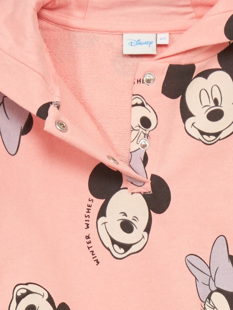Sweat à capuche 'Minnie' de 'Disney' - facile à enfiler Rose - Kiabi