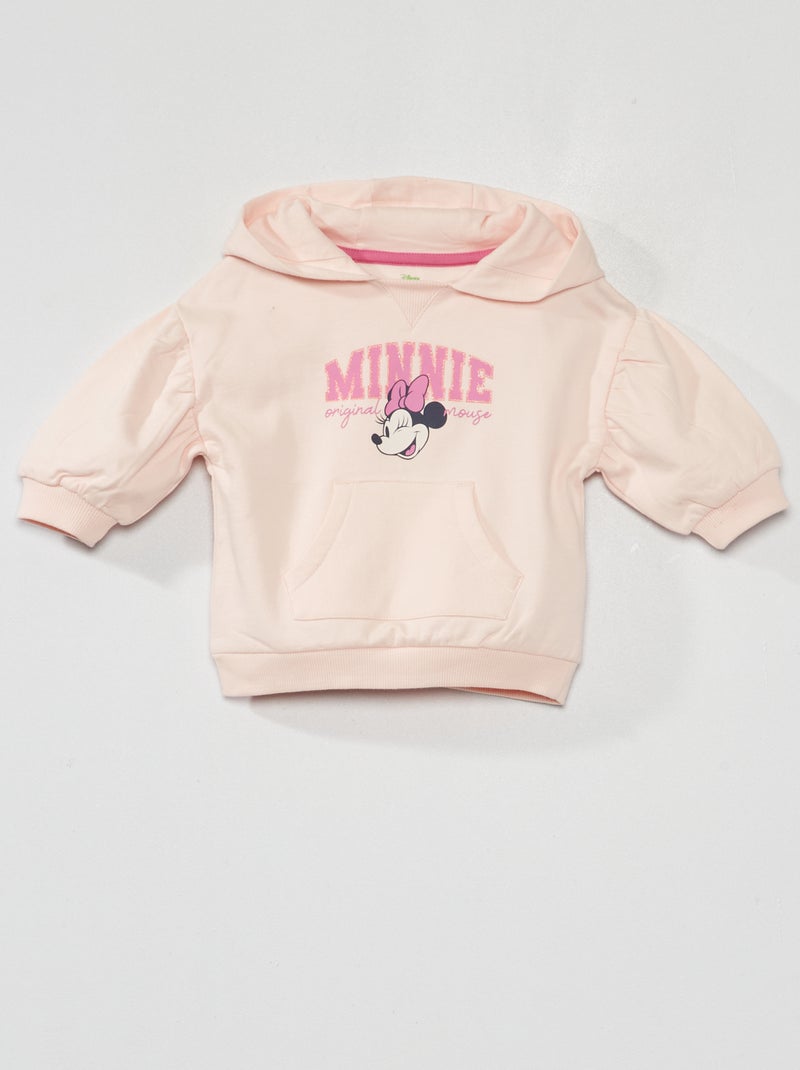 Sweat à capuche 'Minnie' Rose - Kiabi