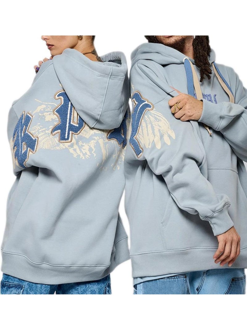 Sweat à capuche mixte kaporal Bleu - Kiabi