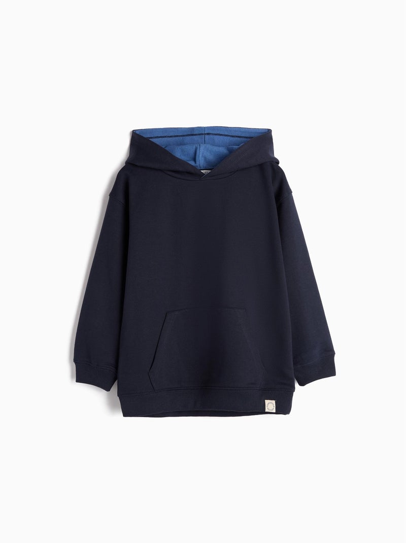 Sweat à capuche MO Fashion Bleu - Kiabi