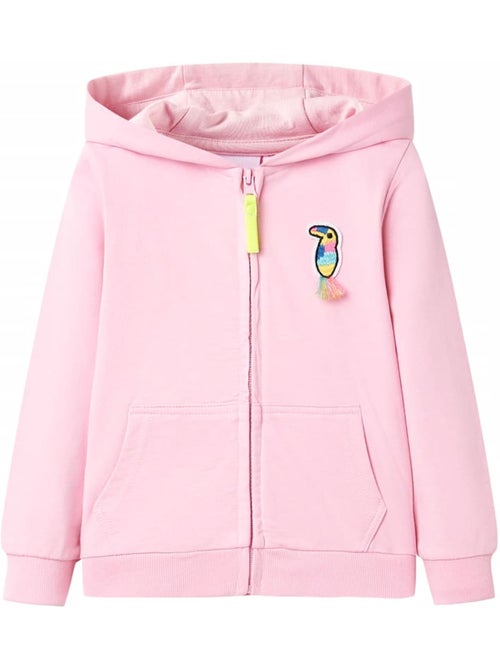 Sweat à capuche molleton coton pour enfant - vidaxl - Kiabi