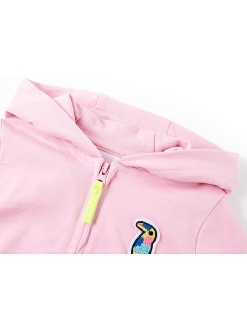 Sweat à capuche molleton coton pour enfant - vidaxl - Kiabi