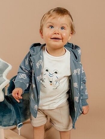 Sweat à capuche, Molleton Noukie's