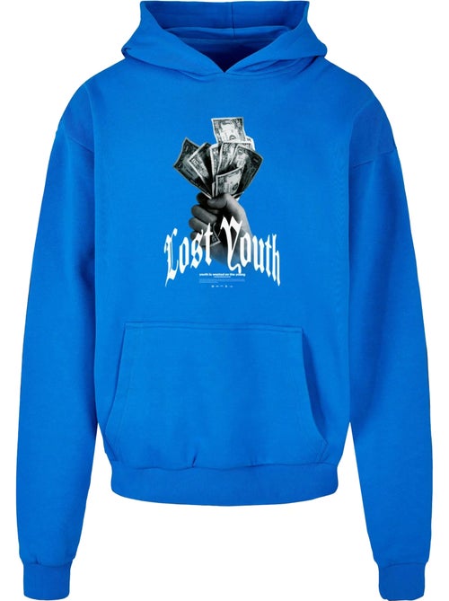 Sweat à capuche money v.1 - lost youth - Kiabi