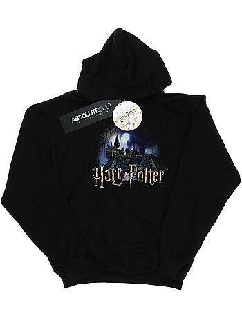 Sweat à capuche motif château hogwarts - harry potter