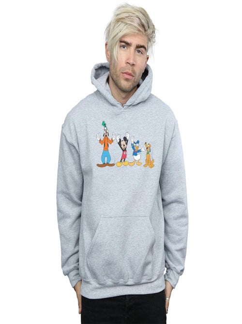 Sweat à capuche motif mickey mouse motif/style amis - disney - Kiabi