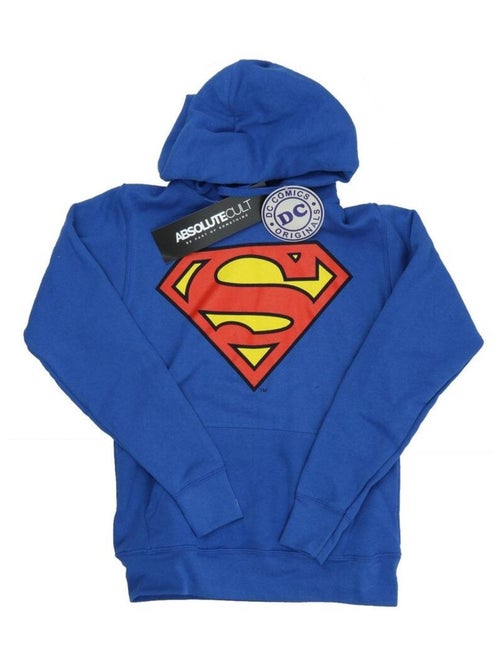 Sweat à capuche motif superman motif/style logo - dc comics - Kiabi Sweat à capuche motif superman motif/style logo - dc comics - Kiabi