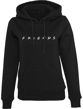 Sweat à capuche motif/style amis - merchcode