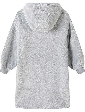 Sweat à capuche motif/style brodé cuddle - minoti