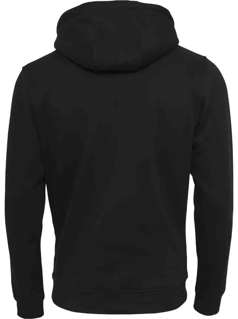 Sweat à capuche motif/style brodé pray - mister tee Noir - Kiabi