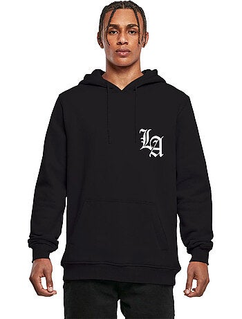 Sweat à capuche motif/style cercle los angeles - mister tee