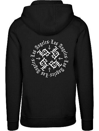 Sweat à capuche motif/style cercle los angeles - mister tee