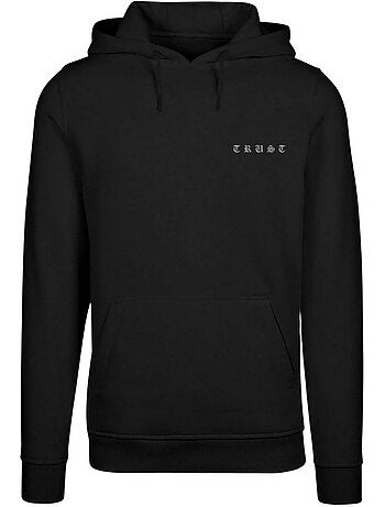 Sweat à capuche motif/style colombe trust - mister tee