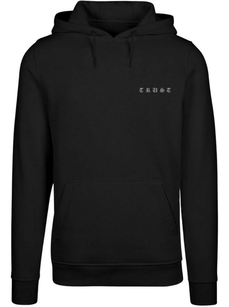 Sweat à capuche motif/style colombe trust - mister tee Noir - Kiabi