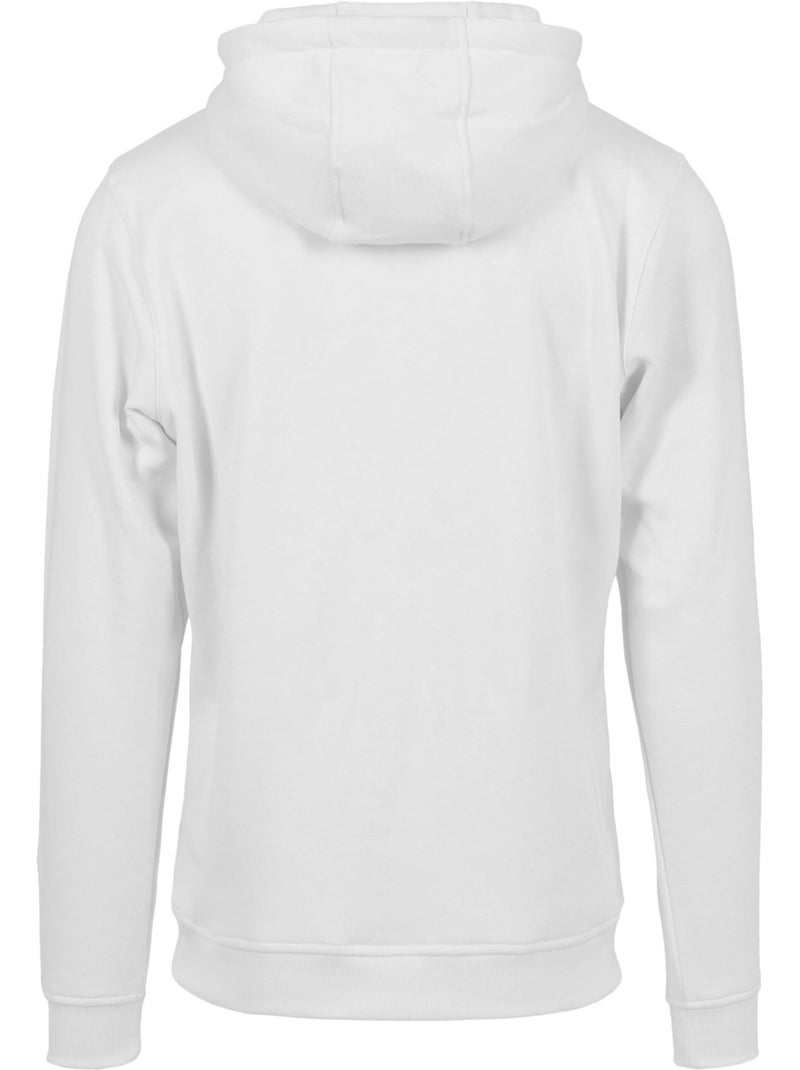 Sweat à capuche motif/style couronne biggie - mister tee Blanc - Kiabi