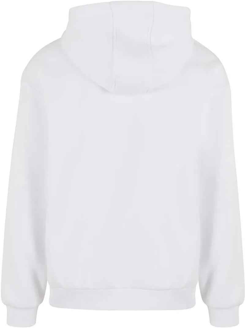 Sweat à capuche motif/style duveteux another sports club - mister tee Blanc - Kiabi