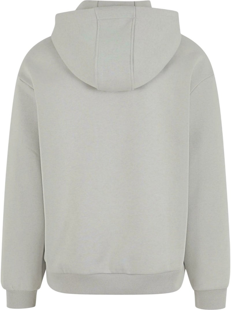 Sweat à capuche motif/style duveteux appreciate & respect - mister tee Gris moyen - Kiabi