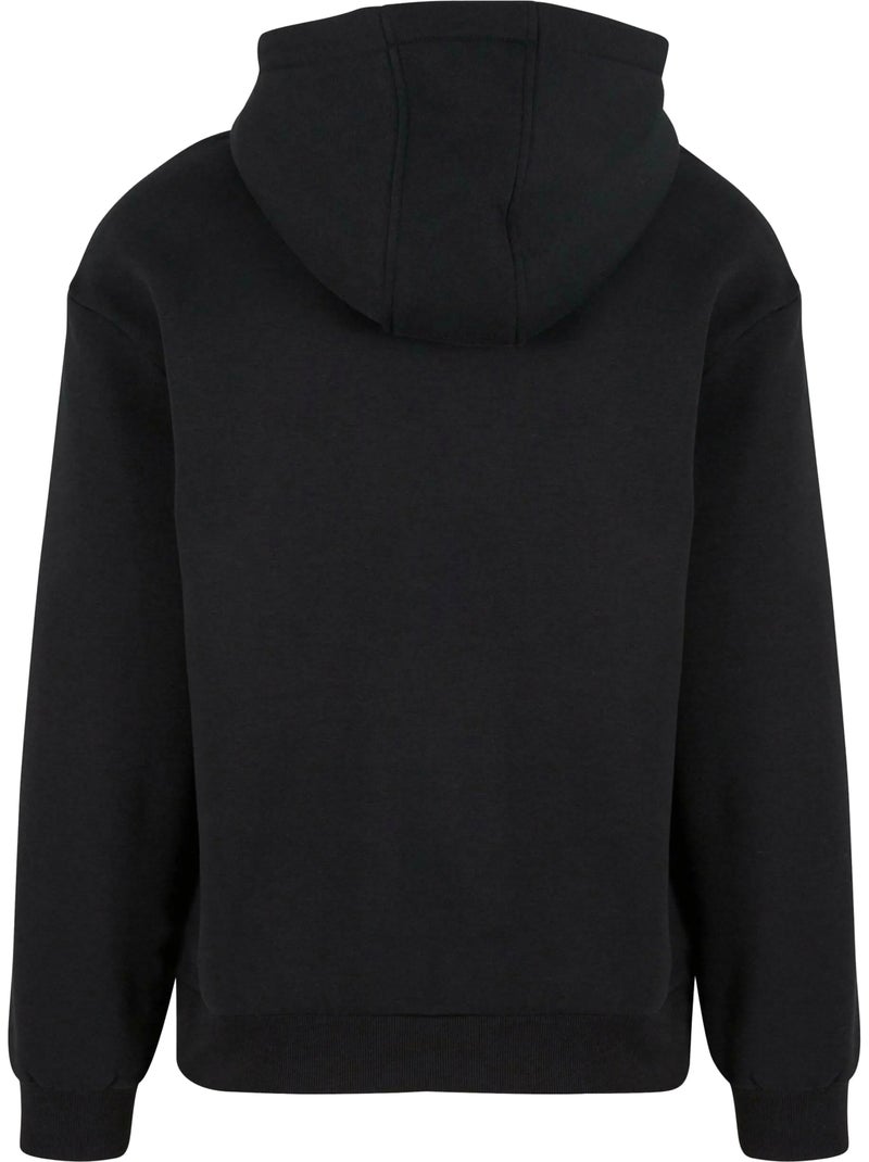 Sweat à capuche motif/style duveteux arcade club - mister tee Noir - Kiabi