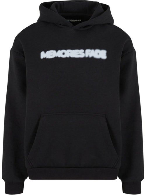 Sweat à capuche motif/style duveteux memories fade - mister tee - Kiabi