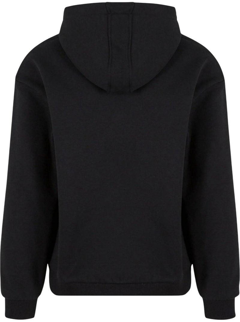 Sweat à capuche motif/style duveteux memories fade - mister tee Noir - Kiabi