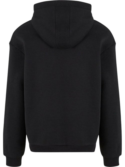 Sweat à capuche motif/style duveteux theorie du chaos - mister tee - Kiabi