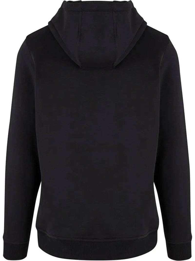 Sweat à capuche motif/style écusson ballin - mister tee Noir - Kiabi