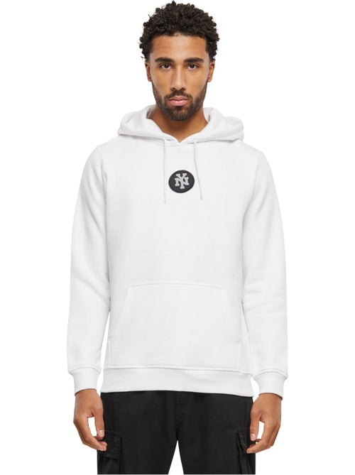 Sweat à capuche motif/style écusson ny - mister tee - Kiabi