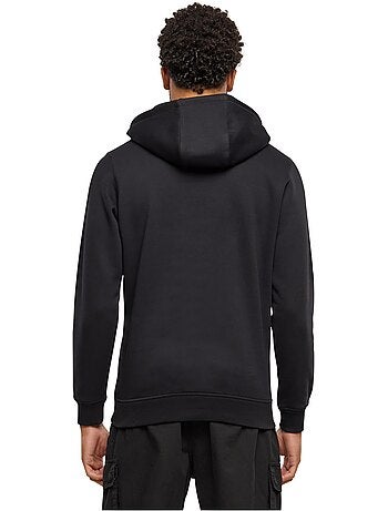 Sweat à capuche motif/style écusson ny - mister tee