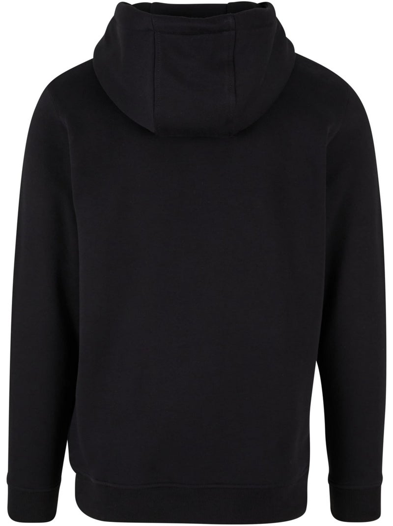 Sweat à capuche motif/style écusson ny - mister tee Noir - Kiabi