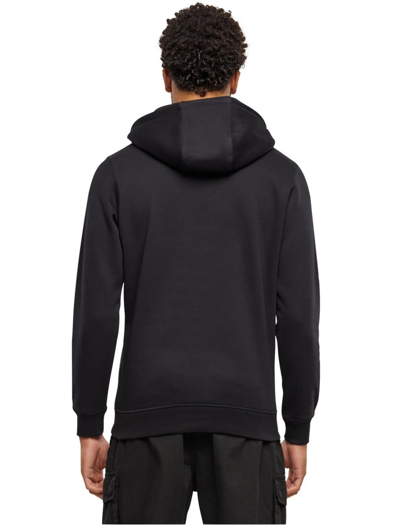 Sweat à capuche motif/style écusson ny - mister tee Noir - Kiabi