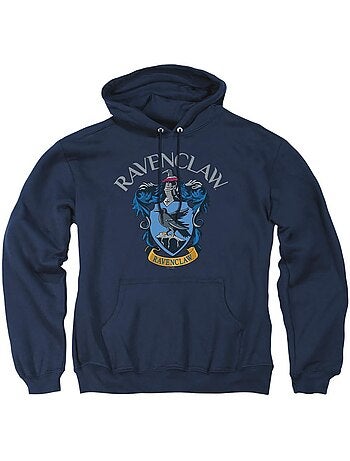 Sweat à capuche motif/style emblème de serdaigle arch - harry potter