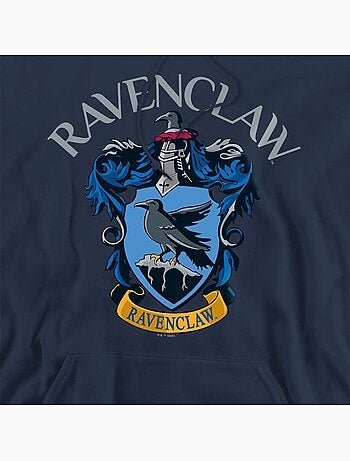 Sweat à capuche motif/style emblème de serdaigle arch - harry potter