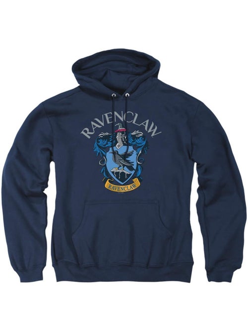Sweat à capuche motif/style emblème de serdaigle arch - harry potter - Kiabi