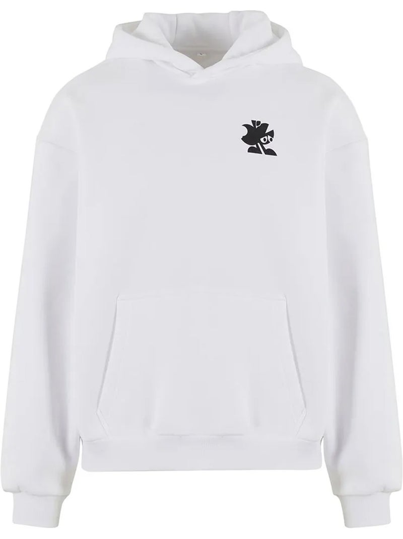 Sweat à capuche motif/style galerie d'artistes - mister tee Blanc - Kiabi