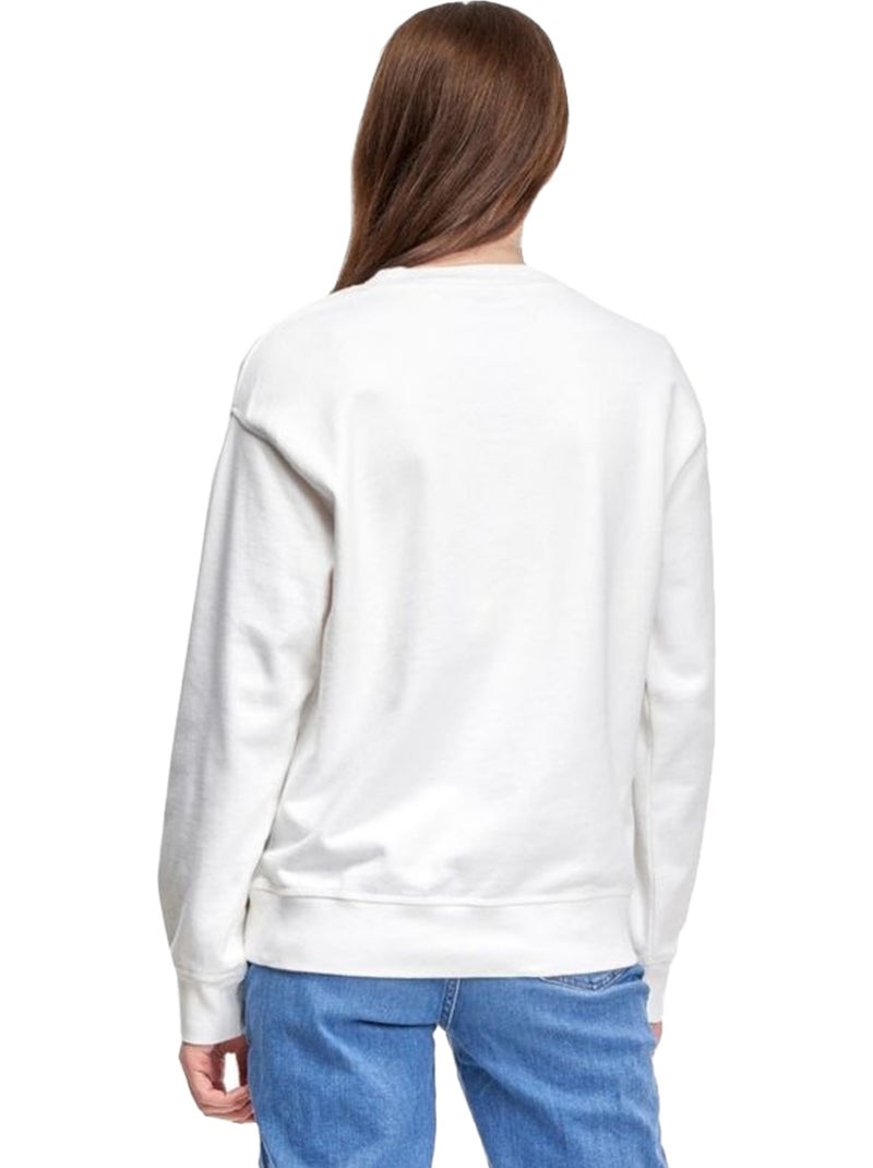 Sweat à capuche motif/style graphique standard - levis Blanc - Kiabi