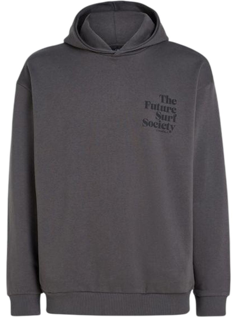 Sweat à capuche motif/style impression encre the future surf society - o´neill Noir Gris - Kiabi