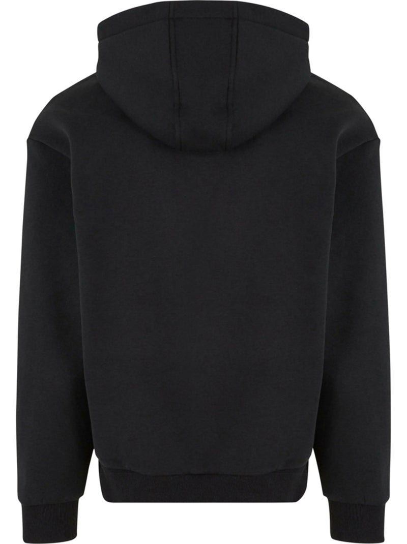 Sweat à capuche motif/style imprimé au dos good days - mister tee Noir - Kiabi
