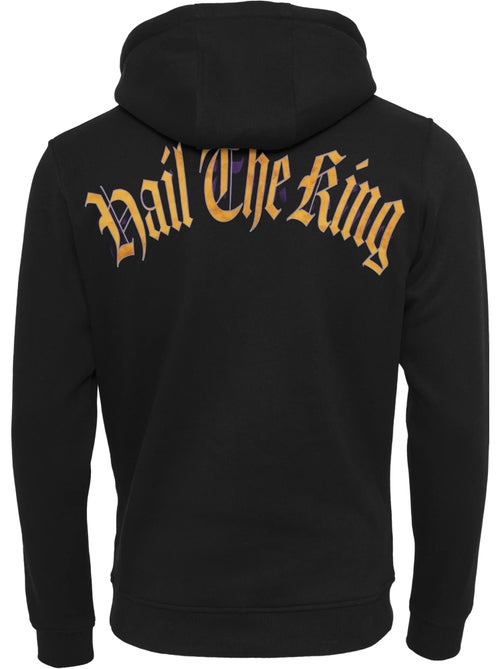 Sweat à capuche motif/style imprimé au dos hail the king - mister tee - Kiabi