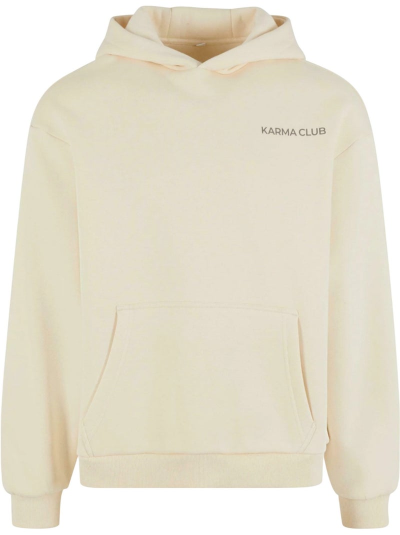 Sweat à capuche motif/style imprimé au dos part of the club - mister tee Blanc nacré - Kiabi